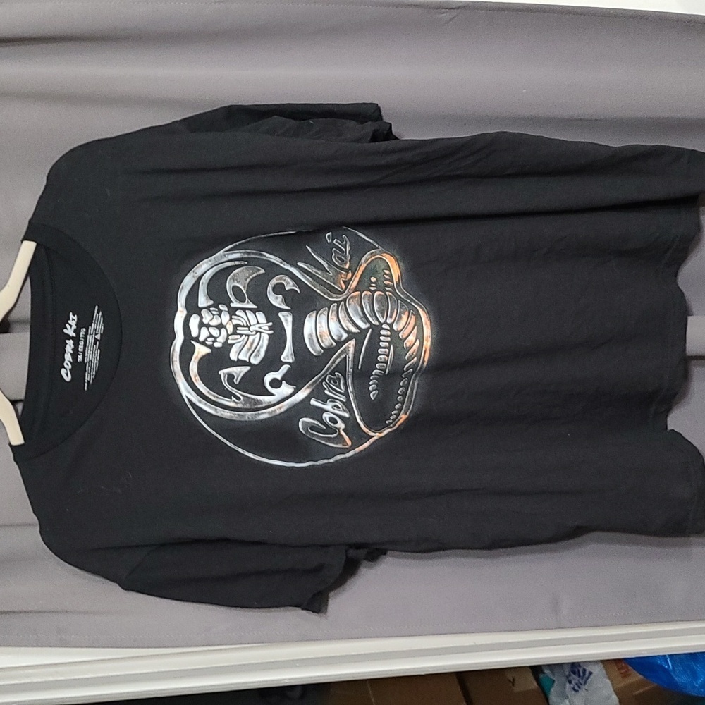 Cobra Kai Mens‎ T-shirt Black Size 2X GUC
